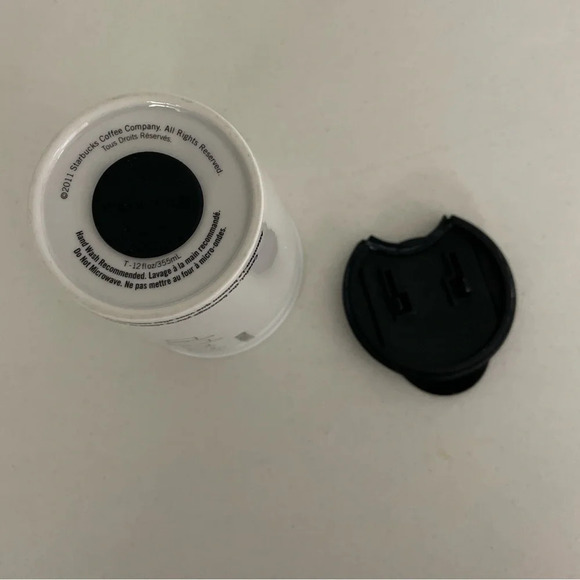 Starbucks Siren Logo Double-Wall Ceramic Coffee Tumbler and Mug 2011 Set - Picture 12 of 16